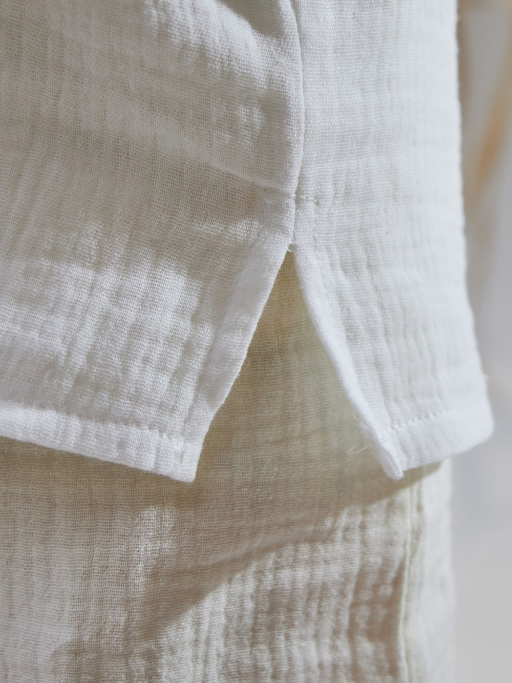 330-Б. Пляжная детская рубашка, белая, хлопок 100% муслин, размеры 86,92,98,104,110,116